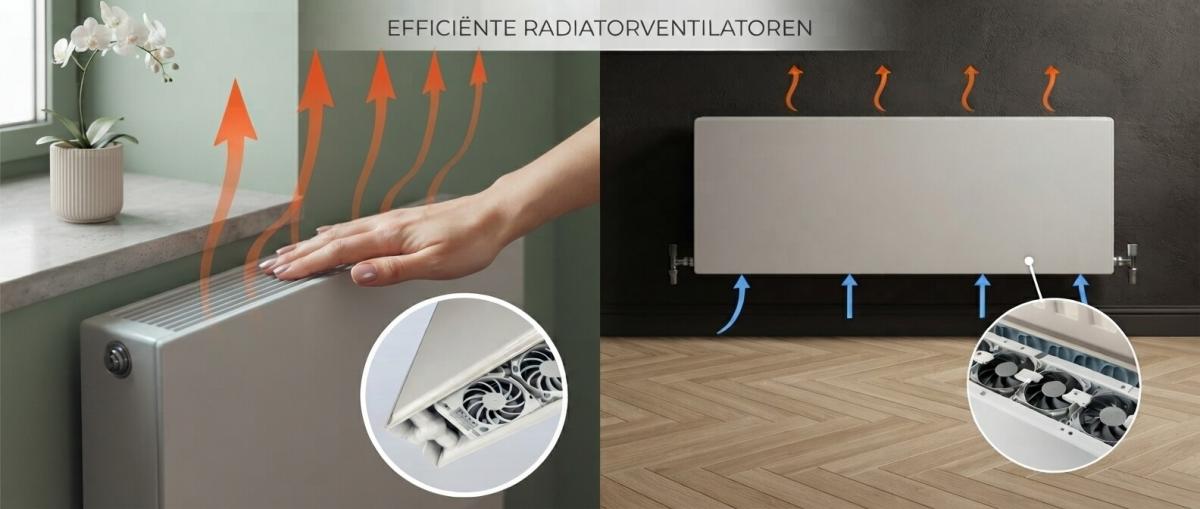 Radiator ventilator
