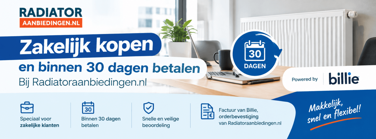 Zakelijk radiatoren bestellen
