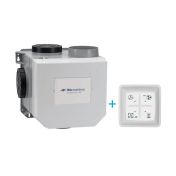 Itho Daalderop ventilatiebox / Perilex aansluiting / incl. RTF auto / 375 m³ per uur