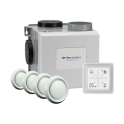 Itho Daalderop CVE-S ventilatiebox / Perilex en Randaarde aansluiting / 375 m³ per uur