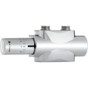 Luxe Heimeier Multilux 4 set chroom 1/2"en 3/4" Thermostatisch