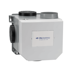 Itho Daalderop CVE-S ECO SE ventilatiebox / Randaarde aansluiting / 375 m³ per uur