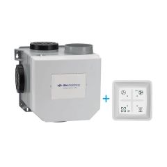 Itho Daalderop ventilatiebox / Randaarde aansluiting / incl. RTF auto / 375 m³ per uur