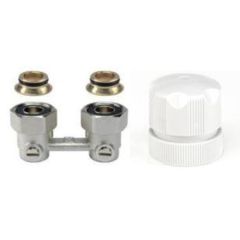 Complete aansluitset Haaks voor midden-onder of rechts-onder aansluiting