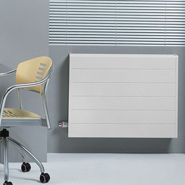 Jaga Tempo wandradiator sfeerimpressie in modern interieur