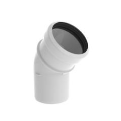 Burgerhout Safe-PP Ø80 bocht 45°