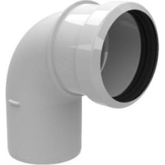 Burgerhout Safe-PP Ø80 bocht 90°