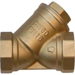 Watts - Vuilfilter 3/4"- messing - voor gas & water