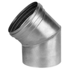 Burgerhout Mugrofix Ø80 Aluminium bocht 45°