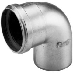 Burgerhout Mugrofix Ø80 Aluminium bocht 90°