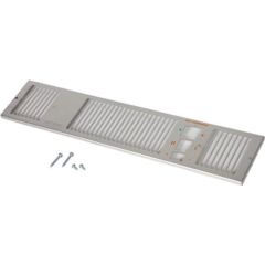 Kickspace plintverwarming Grille 500 RVS Elektrisch
