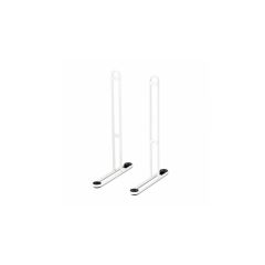 Adax vloerstandaard voor hoge modellen / Set van 2 stuks / Wit 