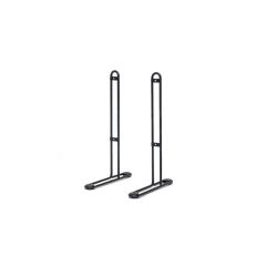 Adax vloerstandaard voor hoge modellen / Set van 2 stuks / Zwart