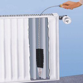 Schoonmaken radiator