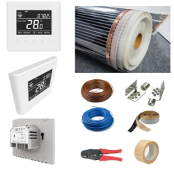 Infrarood vloerverwarming sets Infrarood vloerverwarming sets